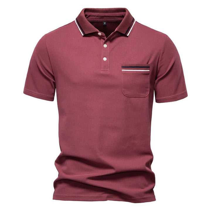 Xavier™ – Smart Casual Strikket Topp for Menn