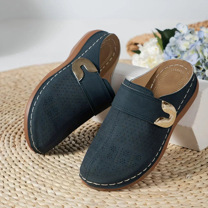 Hedvig™ – Perforerte Ortopediske Slip-On Muler