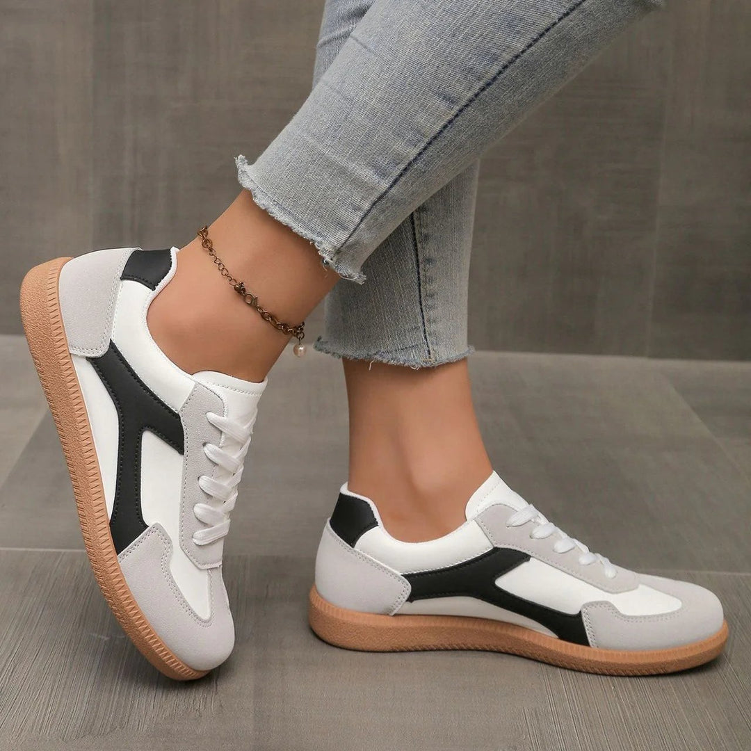 Vanessa™ – Trendy, avslappede snøresko