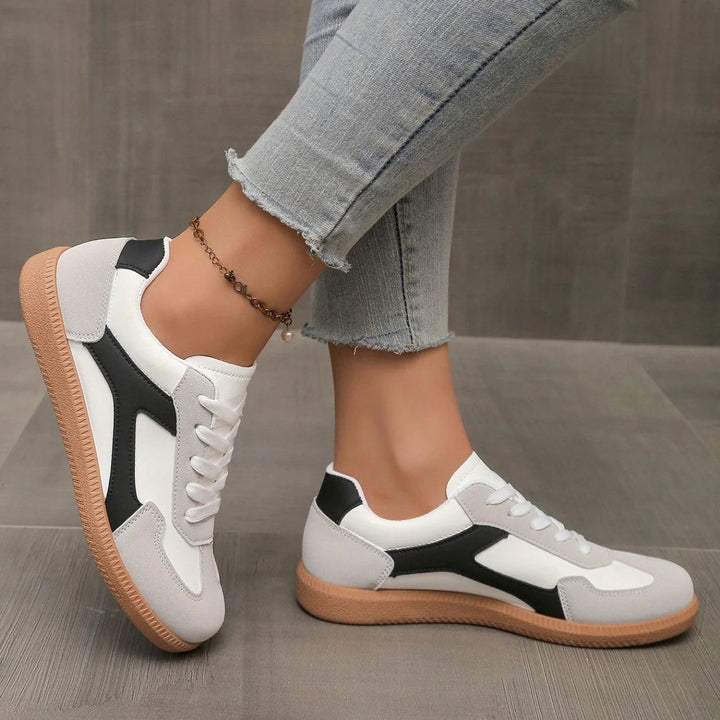 Vanessa™ – Trendy, avslappede snøresko