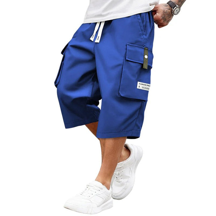 Nathan™ – Cargo shorts med snor og sidelommer