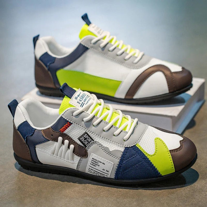 Espen™ – Retro Colorblock Snøresko