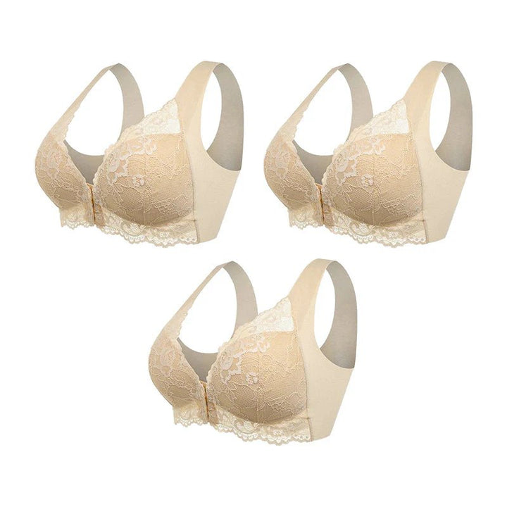 Martine™ – Front Closure Trådløs Støtte-BH Sett