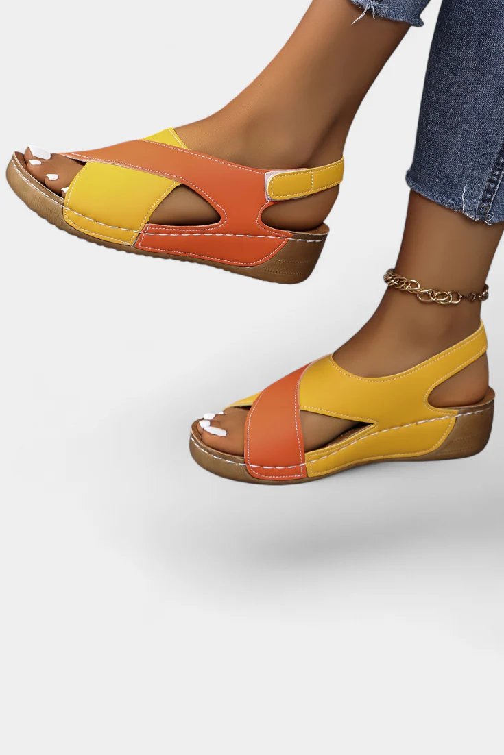 Anja™ – Ortopediske Polstrede Tverrrem Sandaler