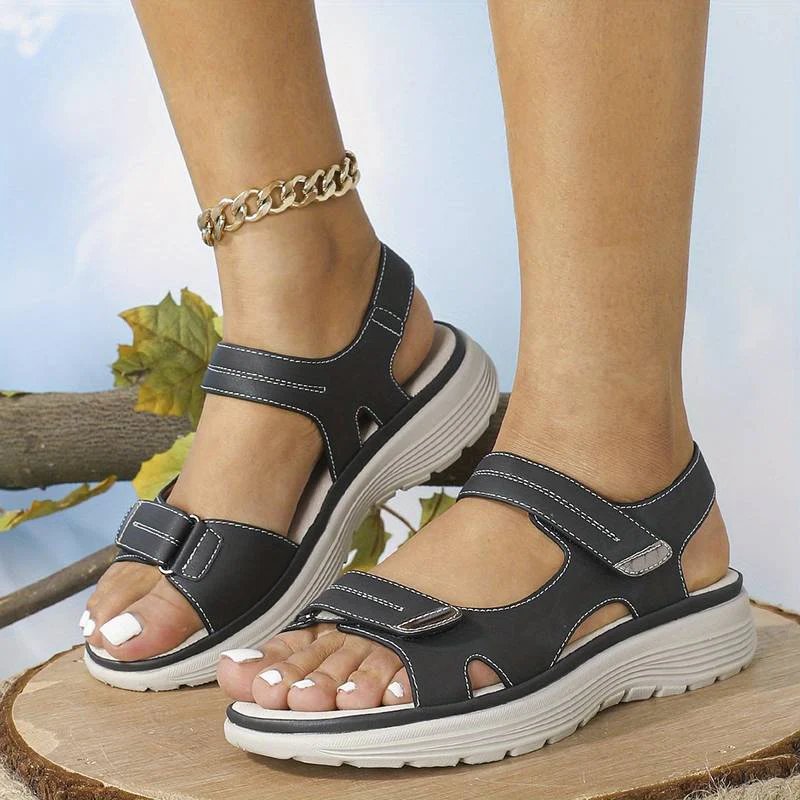 Fiona™ – Doble Velcro Stropp Ortopediske Komfort Sandaler
