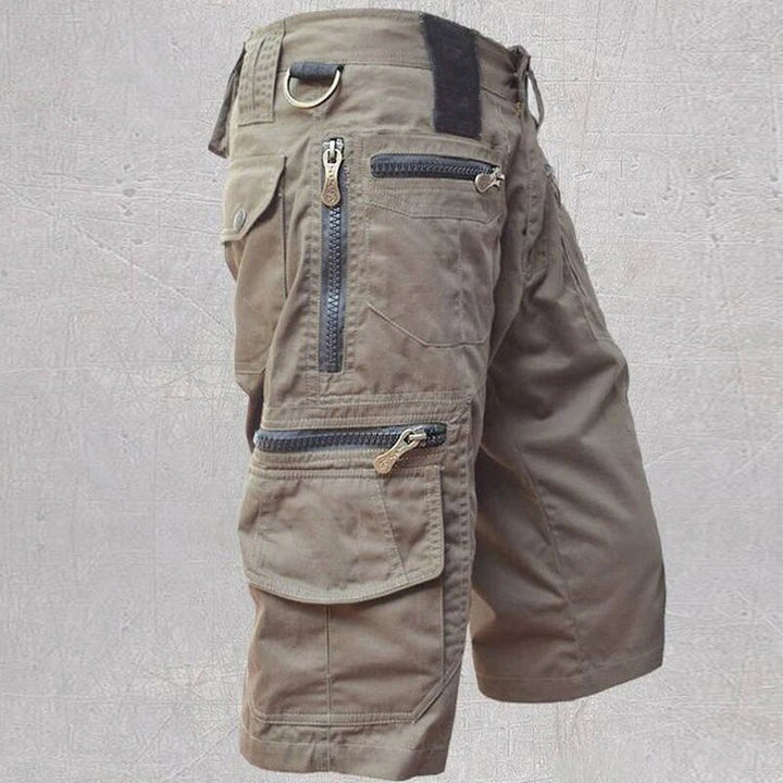 William™ – Multi Pocket Cargo Shorts med Justerbar Passform