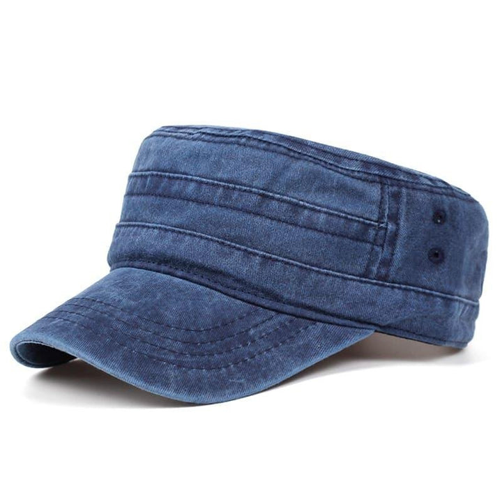 Jade™ – Vasket Flat Top Militærcaps