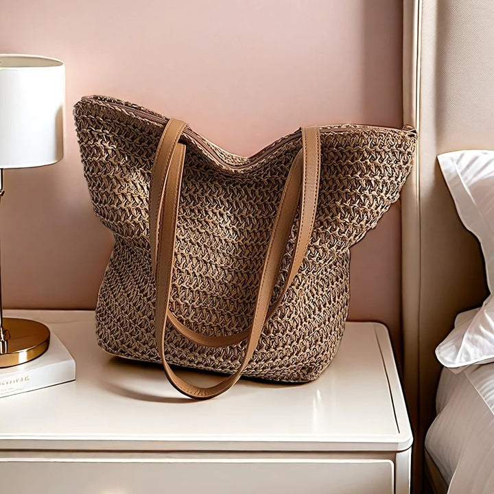Willow™ – Åpenvevd, oversized tote bag