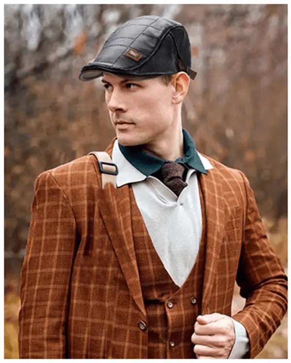 Hans™ – Stitched Vintage Flat Cap