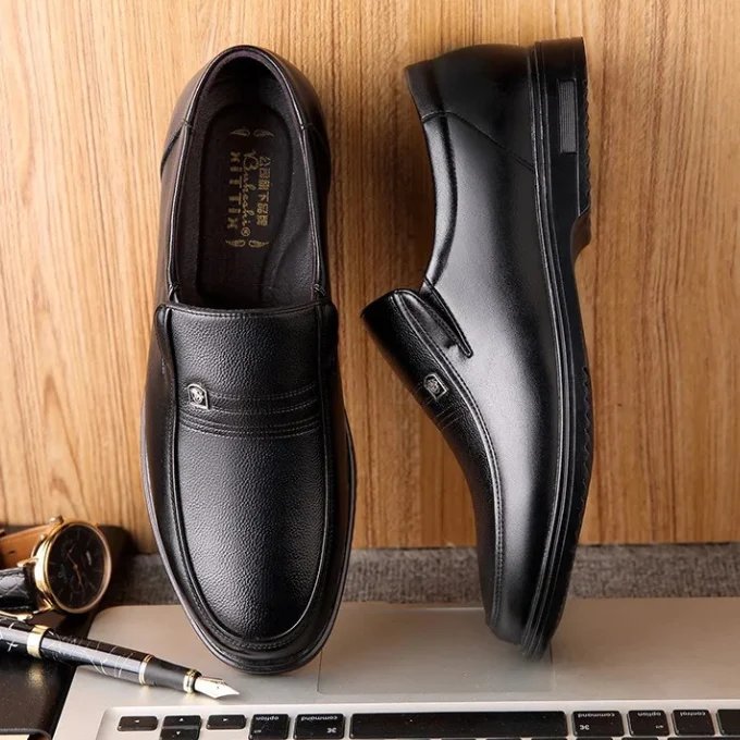 Bjarne™ – Polstrede Slip-On Formelle Loafers