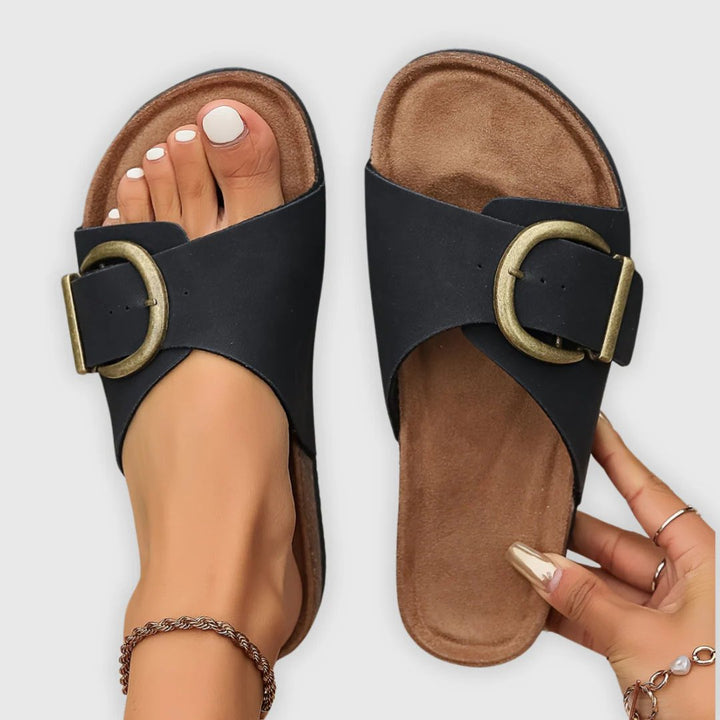 Vera™ – Komfortable sandaler med myk slip-on inngang og terapeutisk støtte