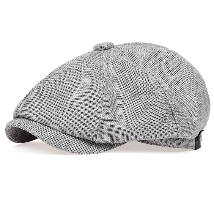 Leif™ – Åtte panelers pustende newsboy caps