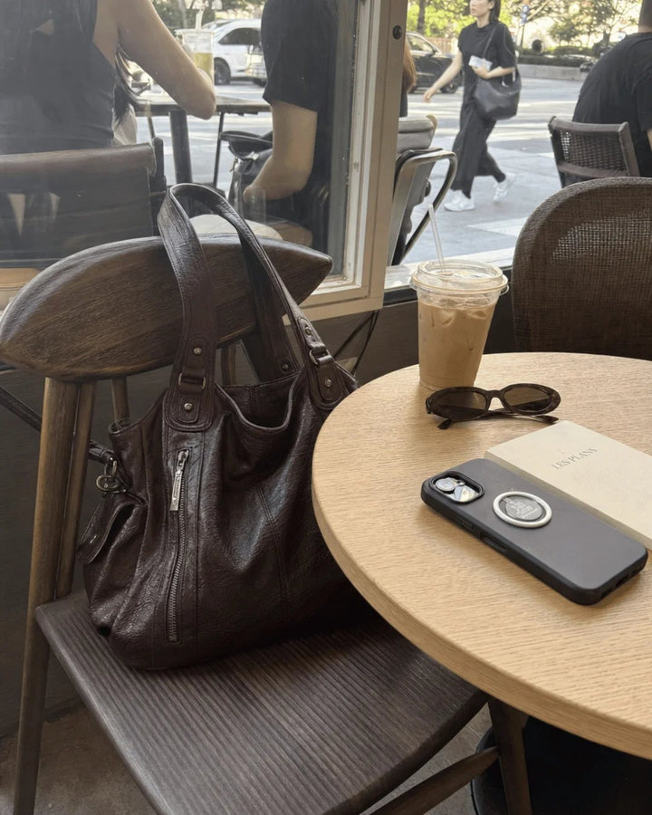 Mille™ – Myk og avslappet hobo-veske for arbeid og helg