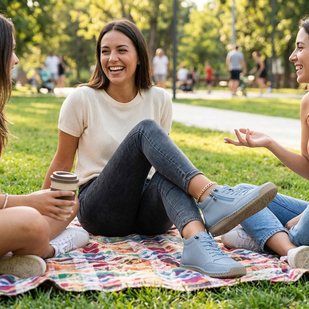 Stella™ – Terapeutiske Komfort Sko for Barfot Gåing