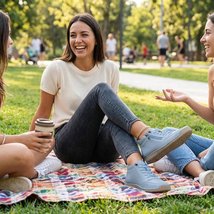 Stella™ – Terapeutiske Komfort Sko for Barfot Gåing