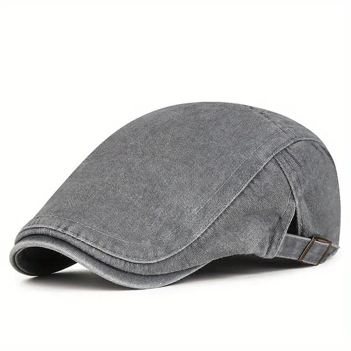 Knut™ – Justerbar Stenvasket Flat Cap