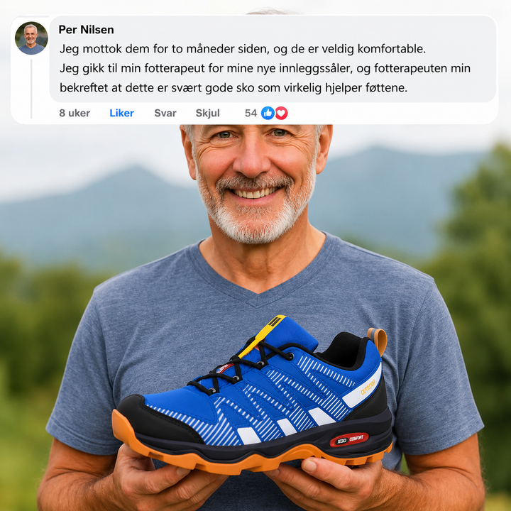 OrthoHike™ – Ortopediske All-Terrain Trail Sneakers