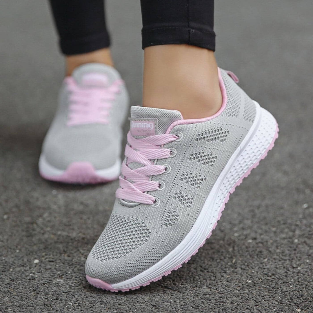 Pernille™ – Pustende ortopediske komfort-sneakers