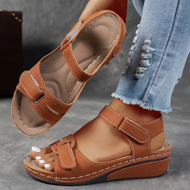 Melissa™ – Ortopediske Bue Støtte Kile Sandaler