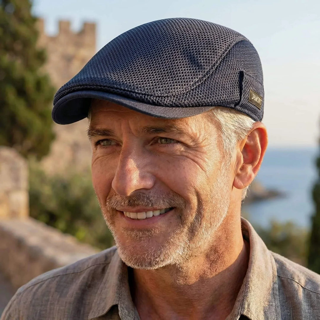 Erik™ – Pustende Netting Casual Flat Cap