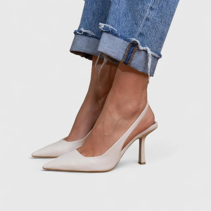 Alba™ – Ortopediske Spisse Tå Suede Pumper