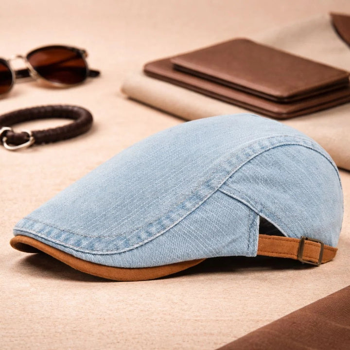 Birk™ – Vintage Newsboy Cap for uformelt bruk
