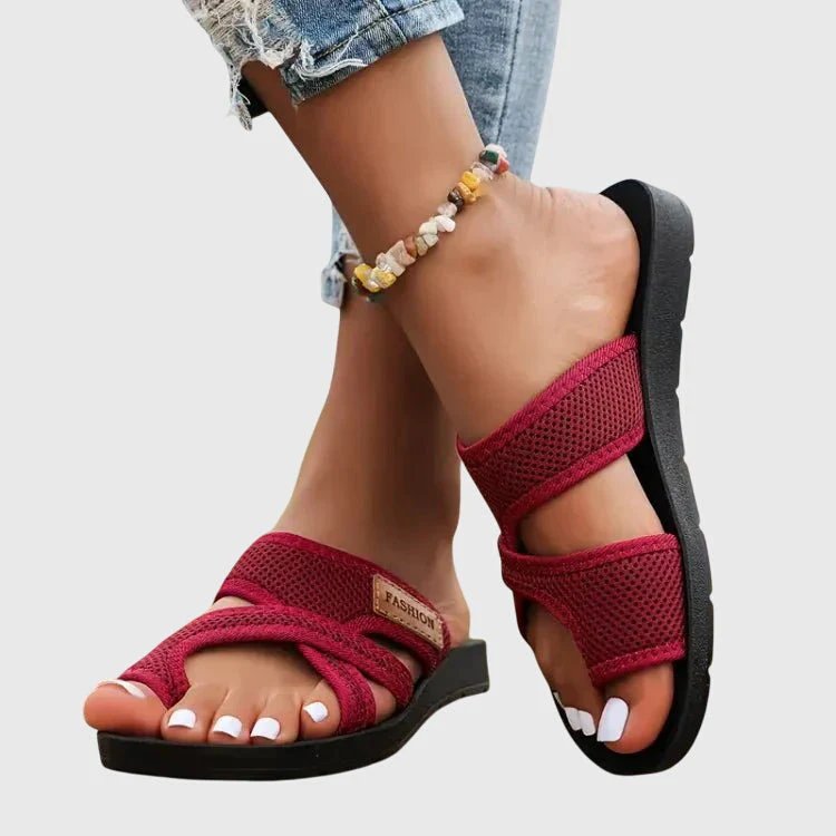 Nina™ – Ortopediske Sandaler med Krysstrapp