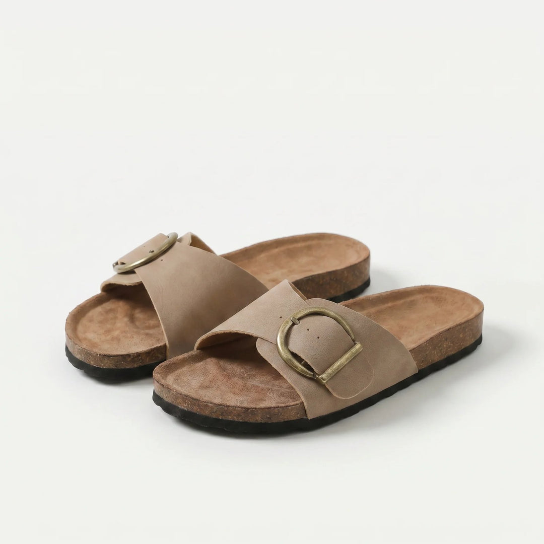 Alba™ – | Sandaler med spenne og fotbed เครดิตฟรี