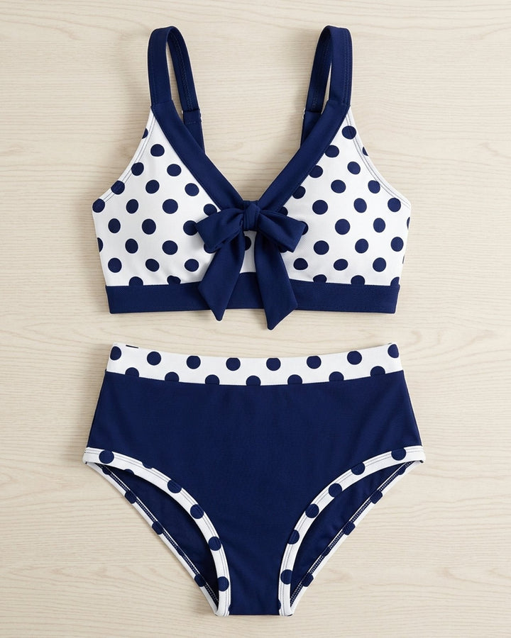 Hege™ – Høyhåndt Polka Dot Badetøysett