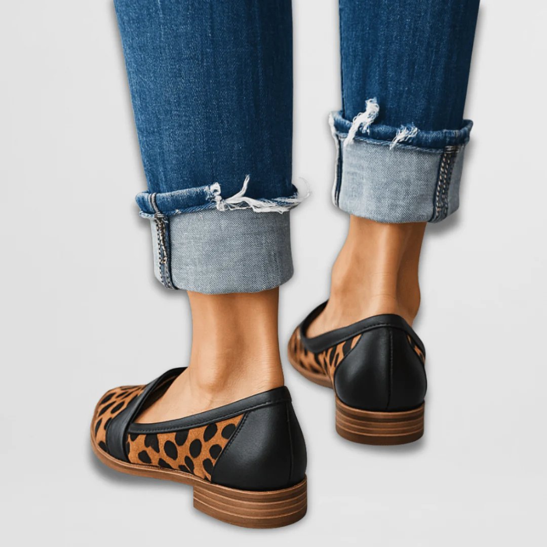 Benedikte™ – Myke Suede Ortopediske Slip-On Loafers