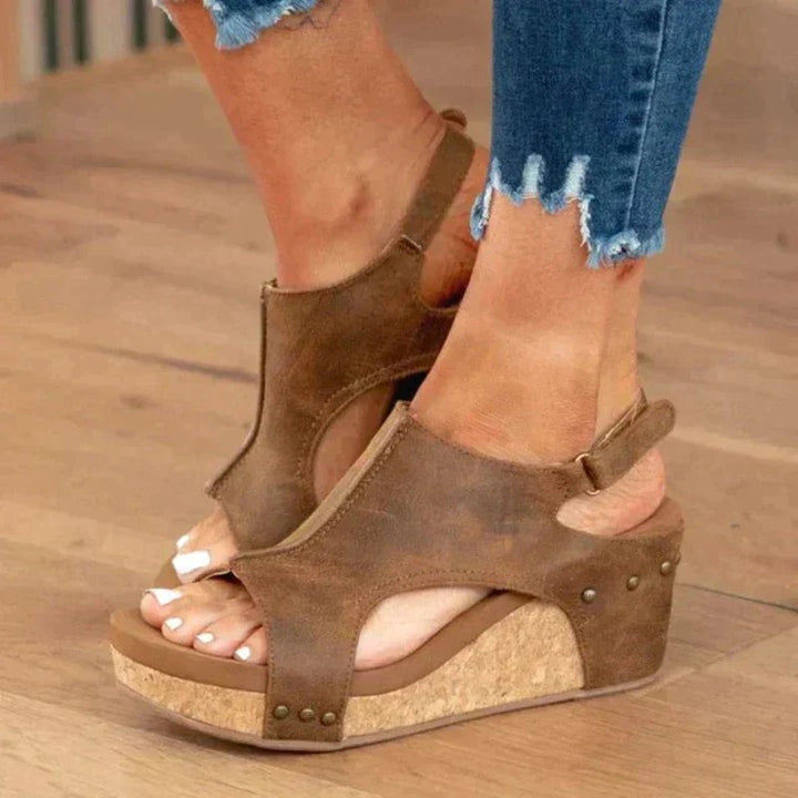 Maja™ – Ortopediske Sandaler med Buestøtte og Polstret Sål
