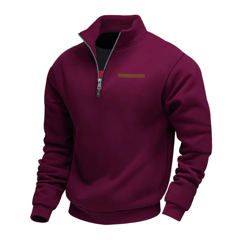 Sebastian™ – Nydelig Quarter Zip Ståkrage Pullover