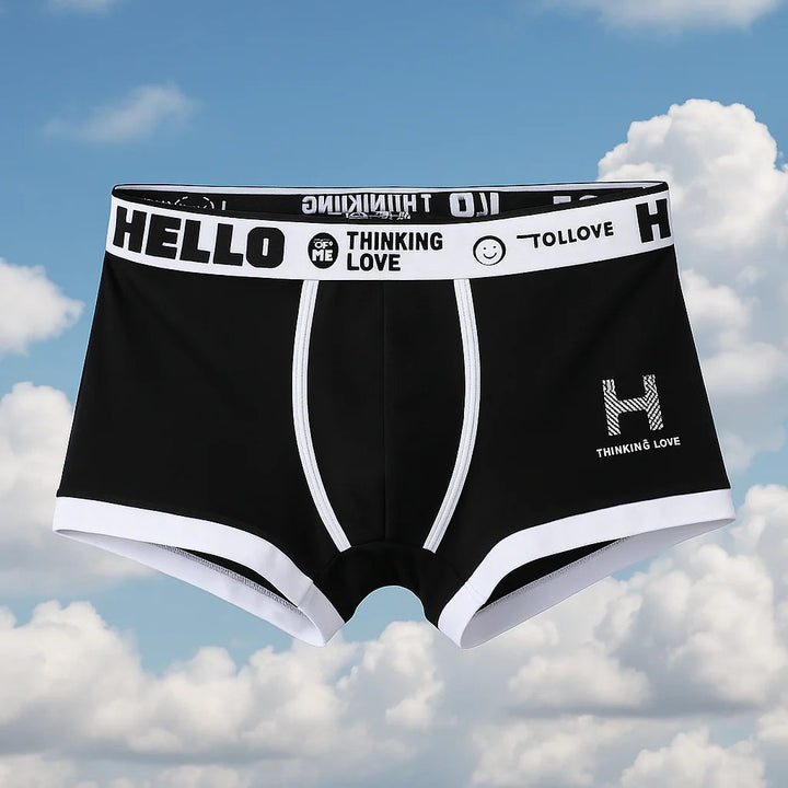 Ivar™ – Pustende Boxershorts med Logo Belte