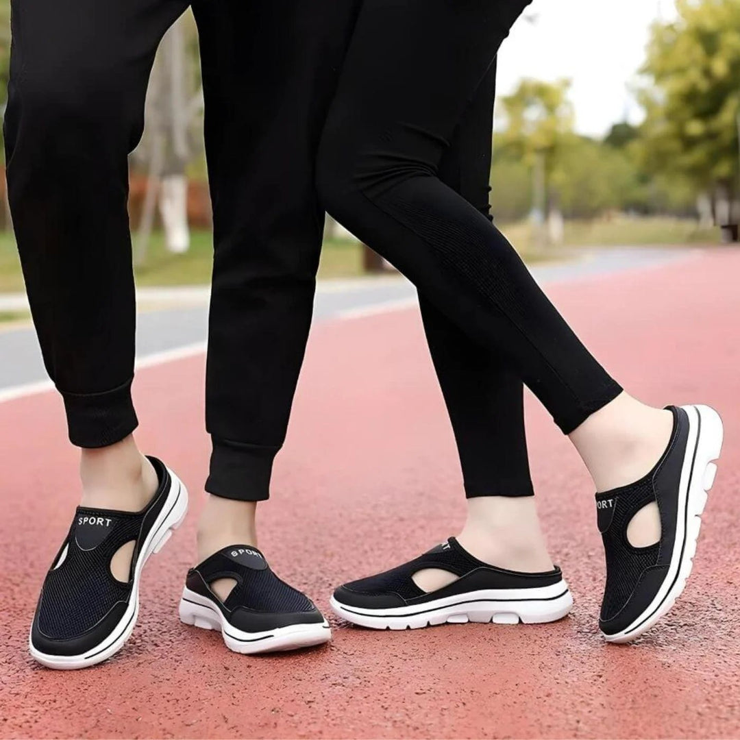 OrthoWalk™ – Pustende Slip-On Komfortknotter