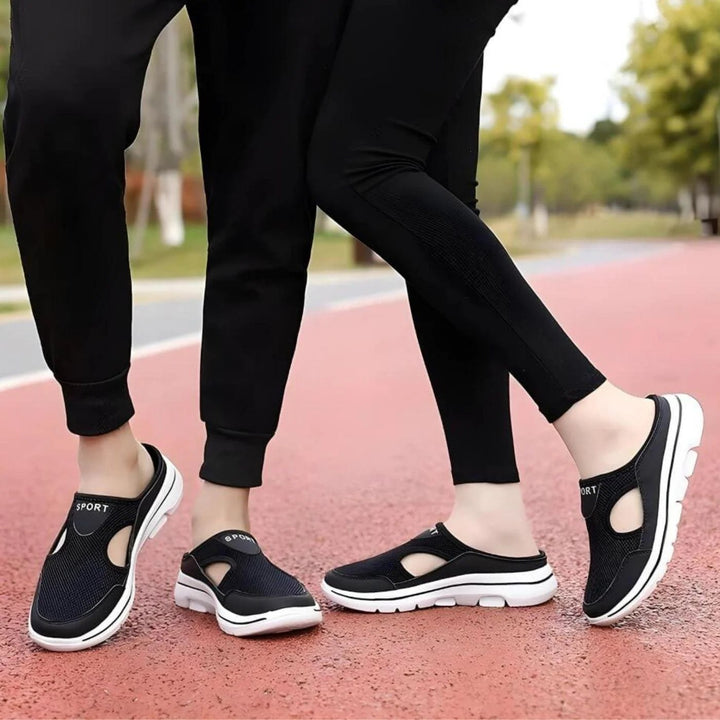 OrthoWalk™ – Pustende Slip-On Komfortknotter