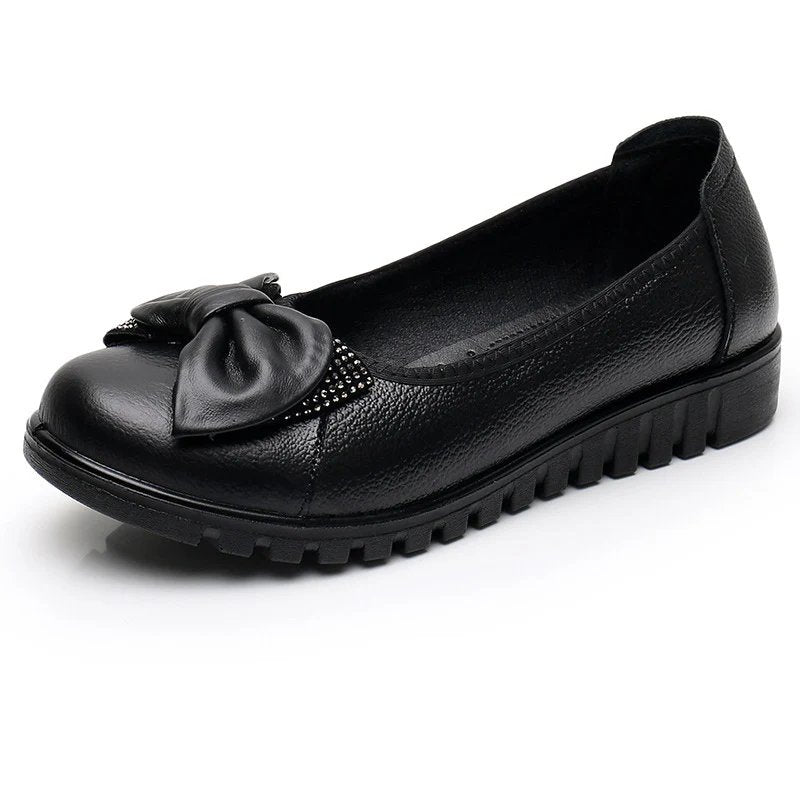 Lotte™ – Polstrede Bue Slip-On Sko