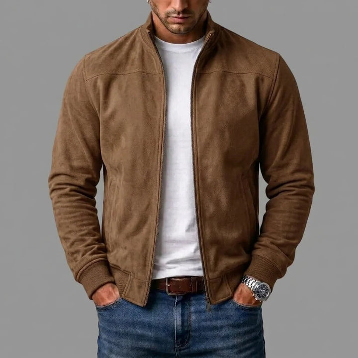 Oliver™ – Full-Zip Ståkrage Bomberjakke