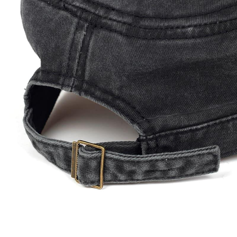 Jade™ – Vasket Flat Top Militærcaps