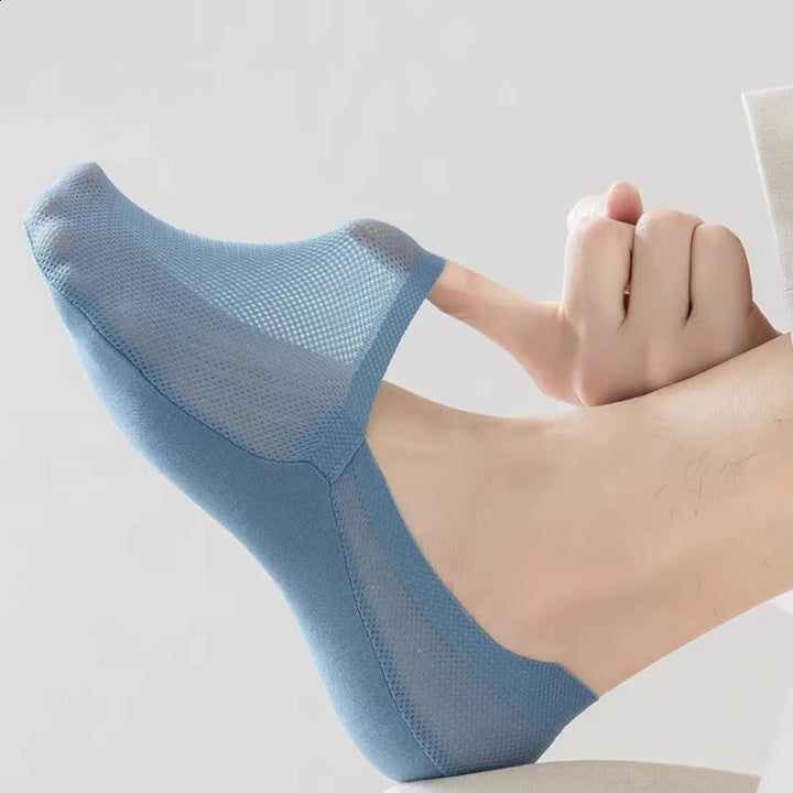 AeroSocks™ – | Usynlige Pustende No-Show Sokker