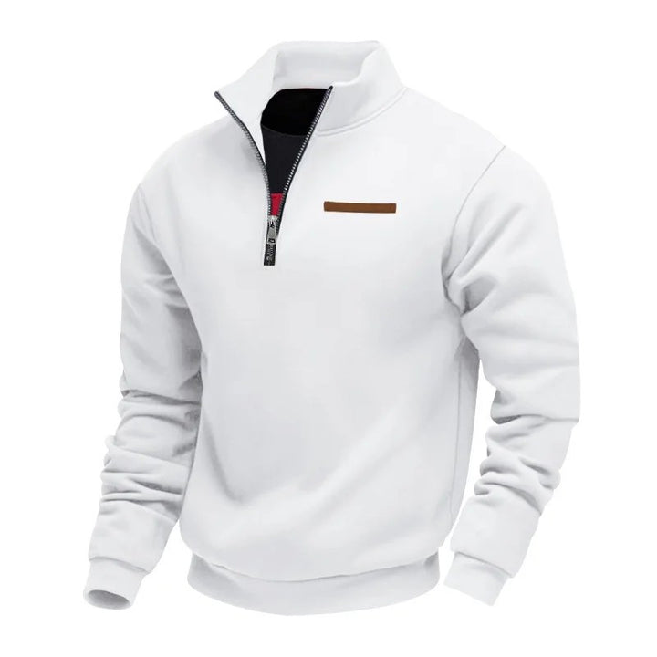 Sebastian™ – Nydelig Quarter Zip Ståkrage Pullover
