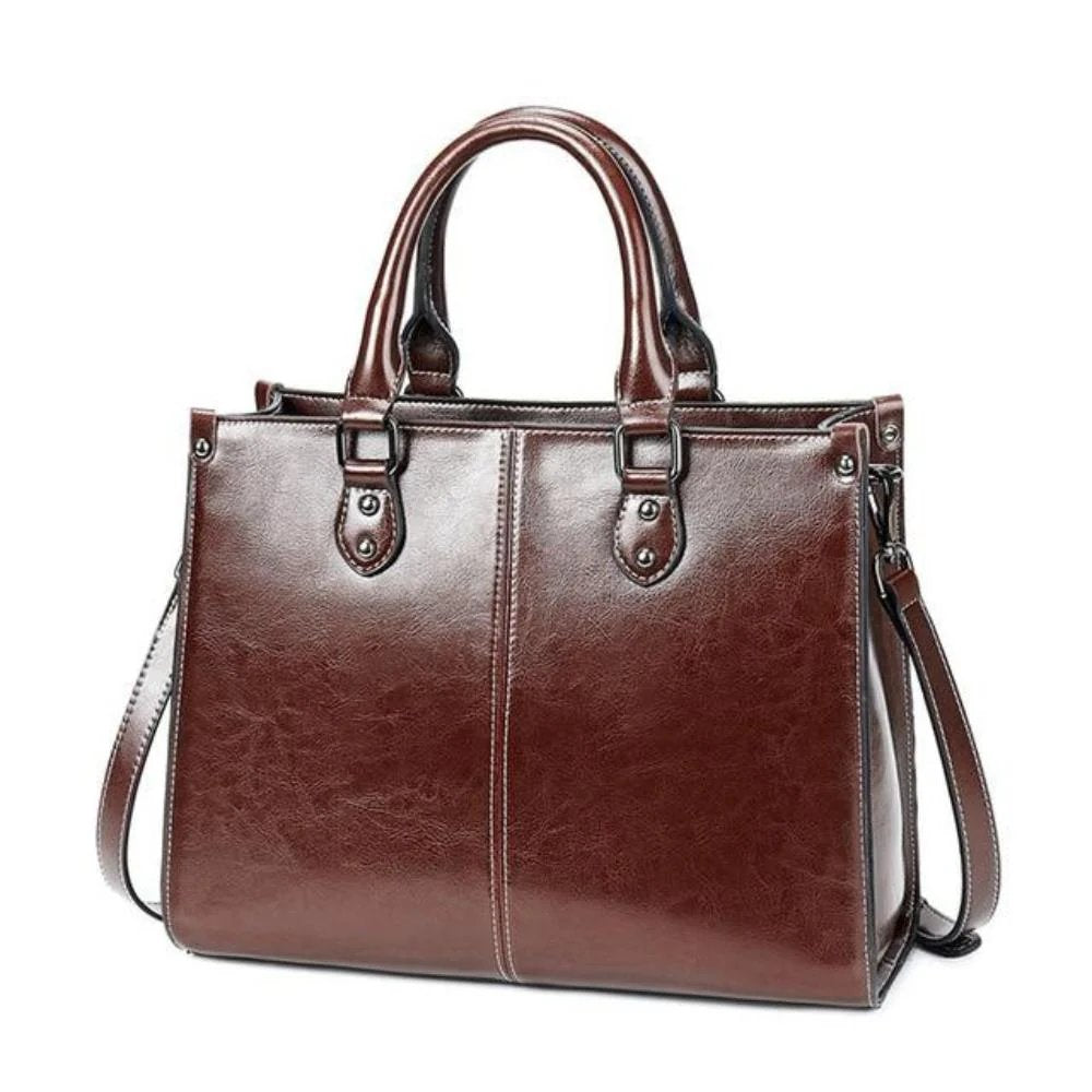 Kari™ – Strukturert Sydd Tote Bag
