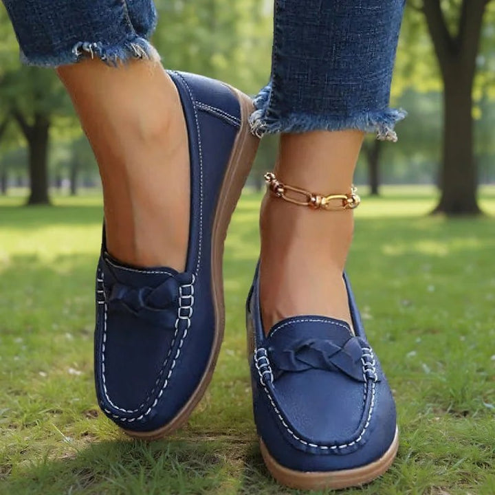 Andrea™ – Ortopediske vidde slip-on loafers
