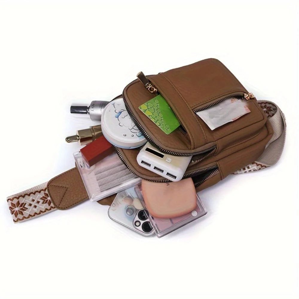 Tuva™ – Multi-Lommer Crossbody Sling Bag