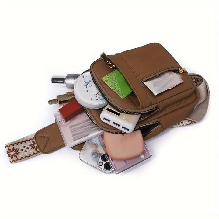 Tuva™ – Multi-Lommer Crossbody Sling Bag