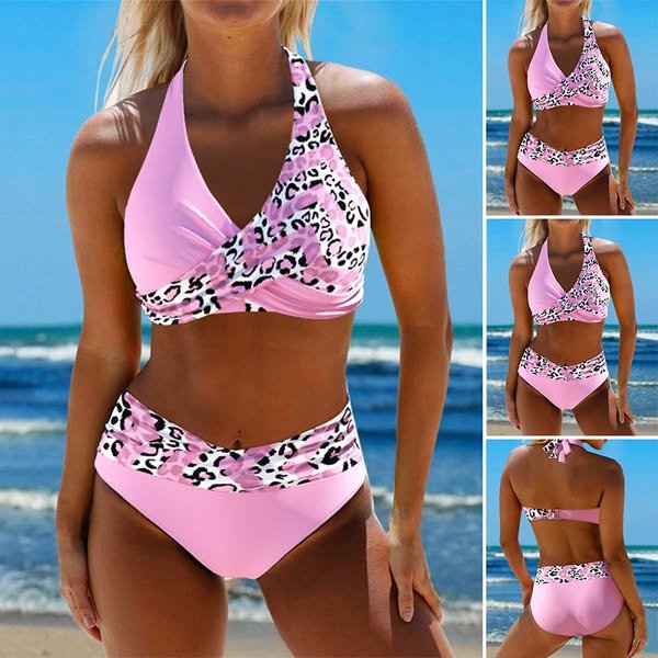 Dina™ – Kryss-Front Høy Midje Bikini