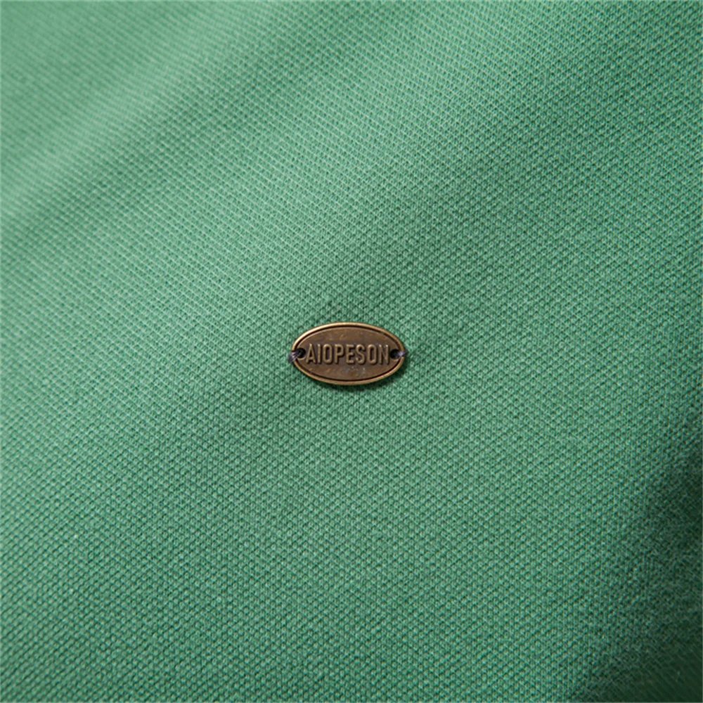 Thomas™ – | Kontrast Ermeløs Kortermet Poloshirt