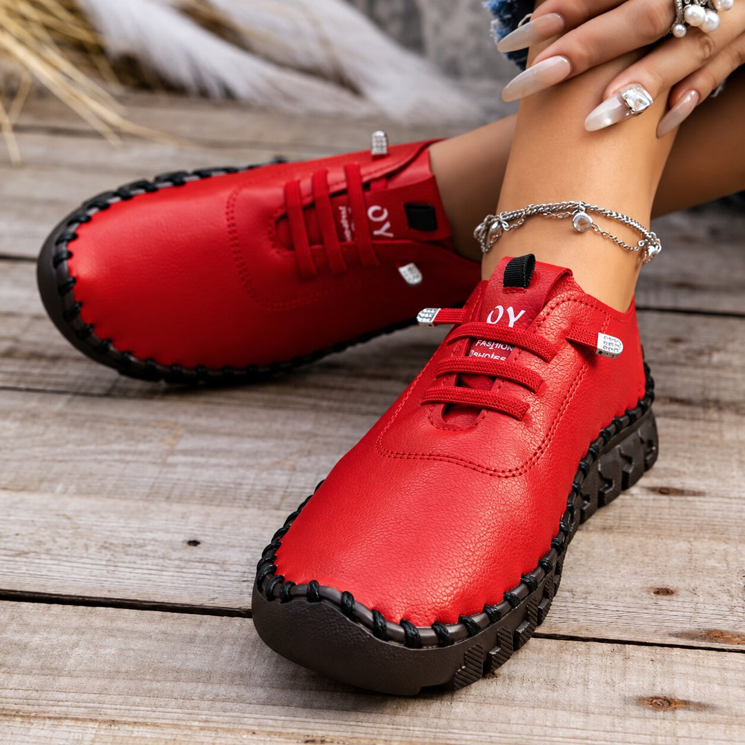 Elara™ – Ortopediske snøring komfort sneakers