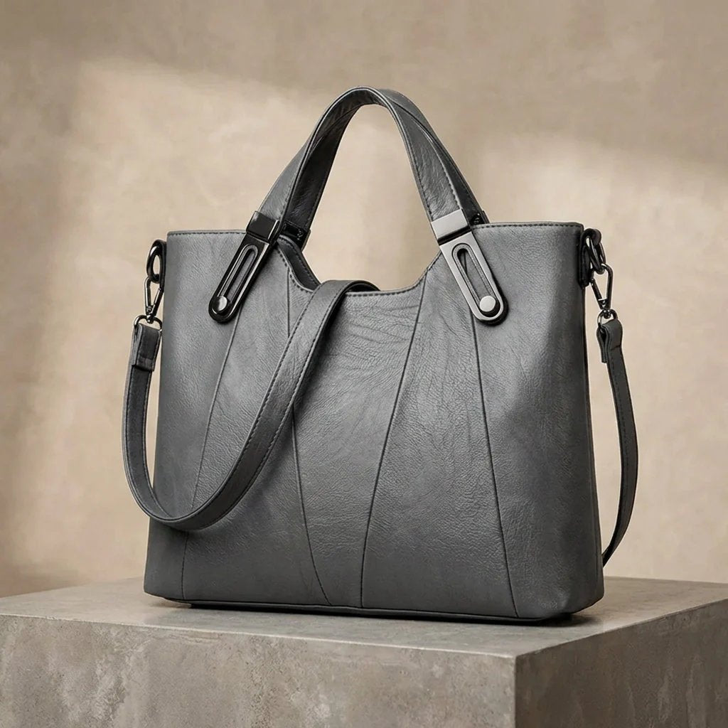 Karoline™ – Strukturert toteveske med tre rom