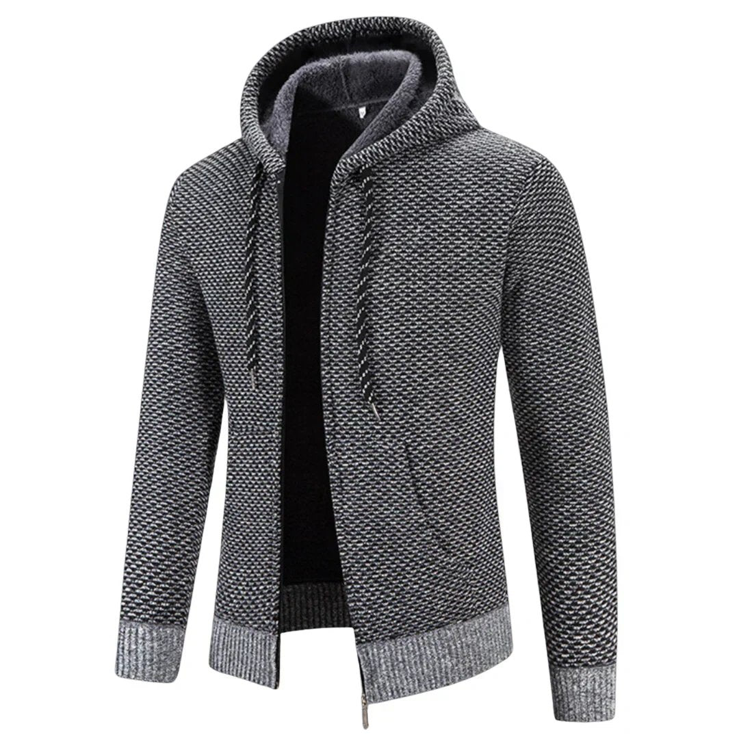 Soren™ – Sherpa-fôrert hettegenser med glidelås