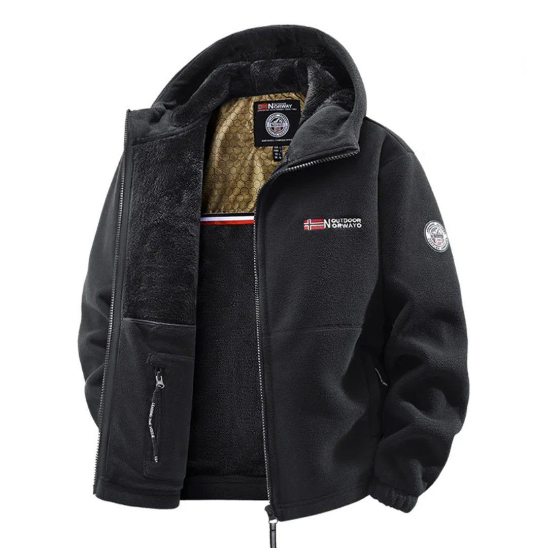 Alexander™ – Hettefleece Jakke med Glidelås